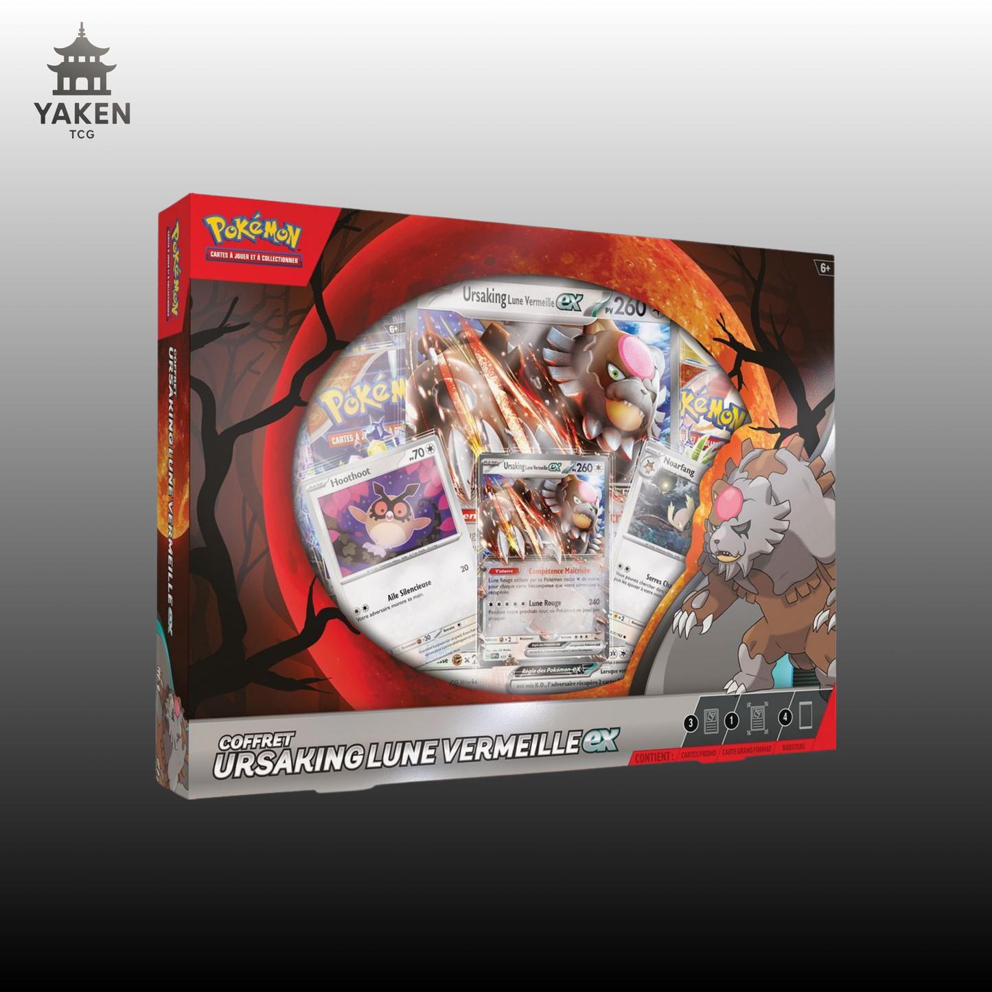 POKÉMON COFFRET - URSAKING LUNE VERMEILLE EX - SCELLÉ