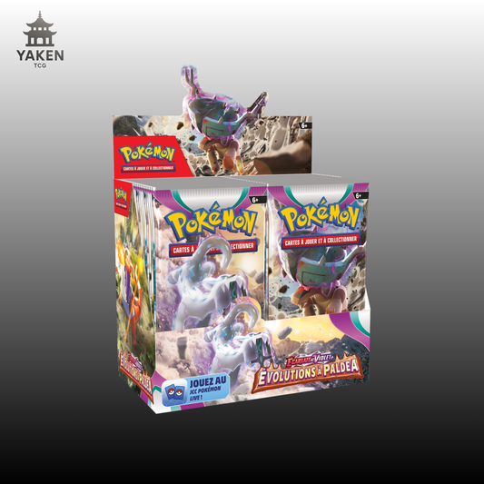 DISPLAY POKÉMON - EV02 - ÉVOLUTIONS A PALDÉA - SCELLÉ