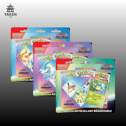 TRIPACK POKÉMON - EV08.5 - ÉVOLUTIONS PRISMATIQUES - SCELLÉ