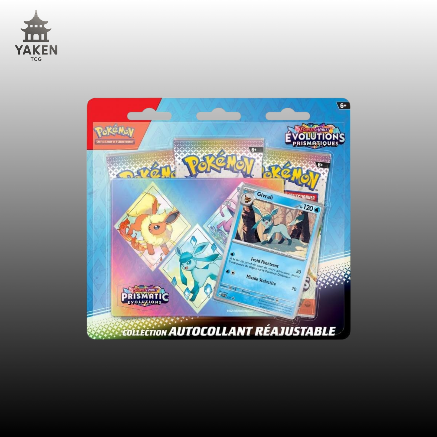 TRIPACK POKÉMON - EV08.5 - ÉVOLUTIONS PRISMATIQUES - SCELLÉ