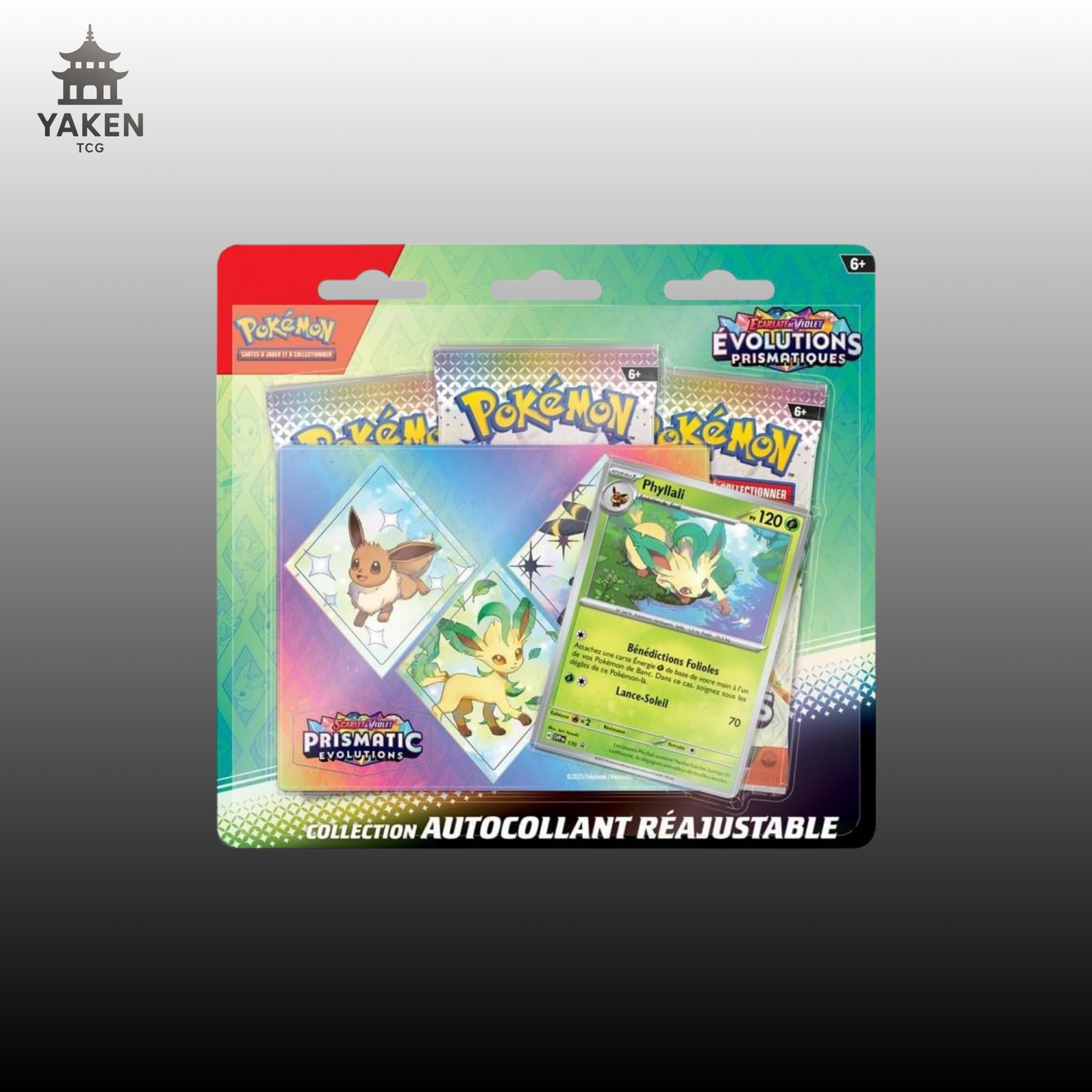 TRIPACK POKÉMON - EV08.5 - ÉVOLUTIONS PRISMATIQUES - SCELLÉ